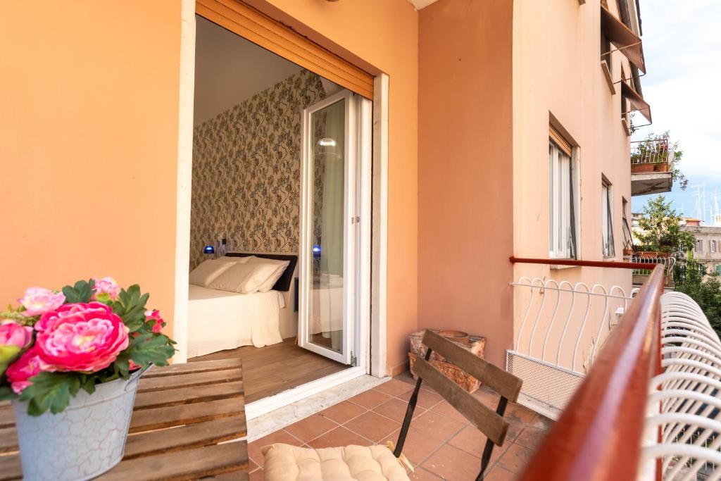 Balkón alebo terasa v ubytovaní Comfy Vatican Suite
