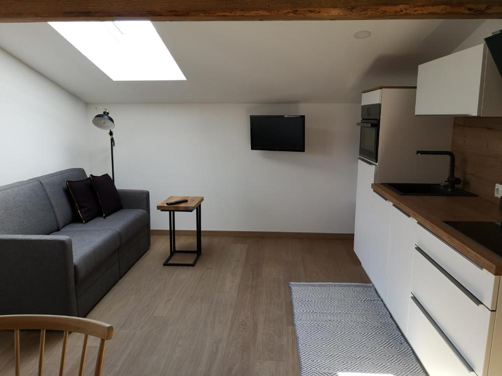 Kuchyňa alebo kuchynka v ubytovaní Haus Grugger Appartements