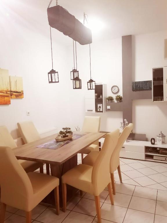 Kuchyň nebo kuchyňský kout v ubytování Holiday Home Kotulin