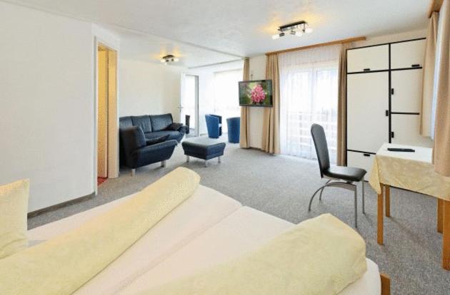 TV a/nebo společenská místnost v ubytování Hotel Eden