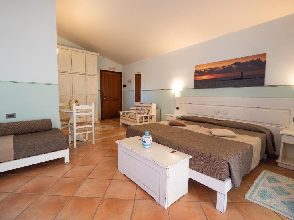 Posezení v ubytování Hotel Luci Del Faro