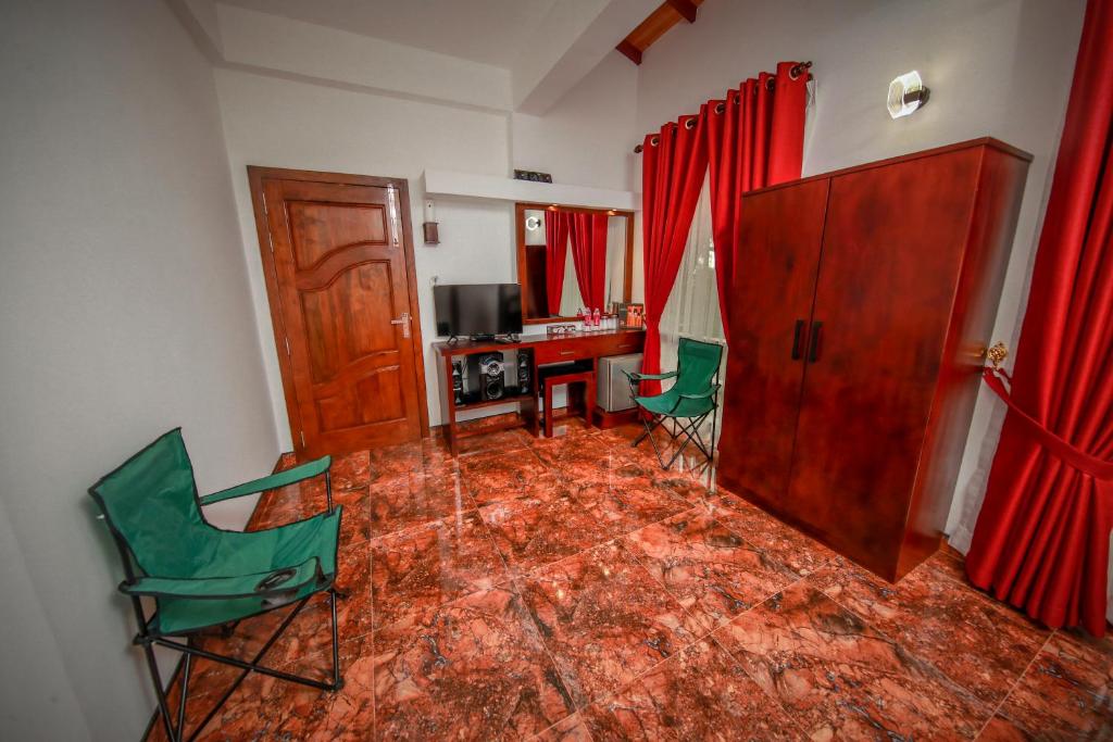 Posezení v ubytování Y&Y Residence
