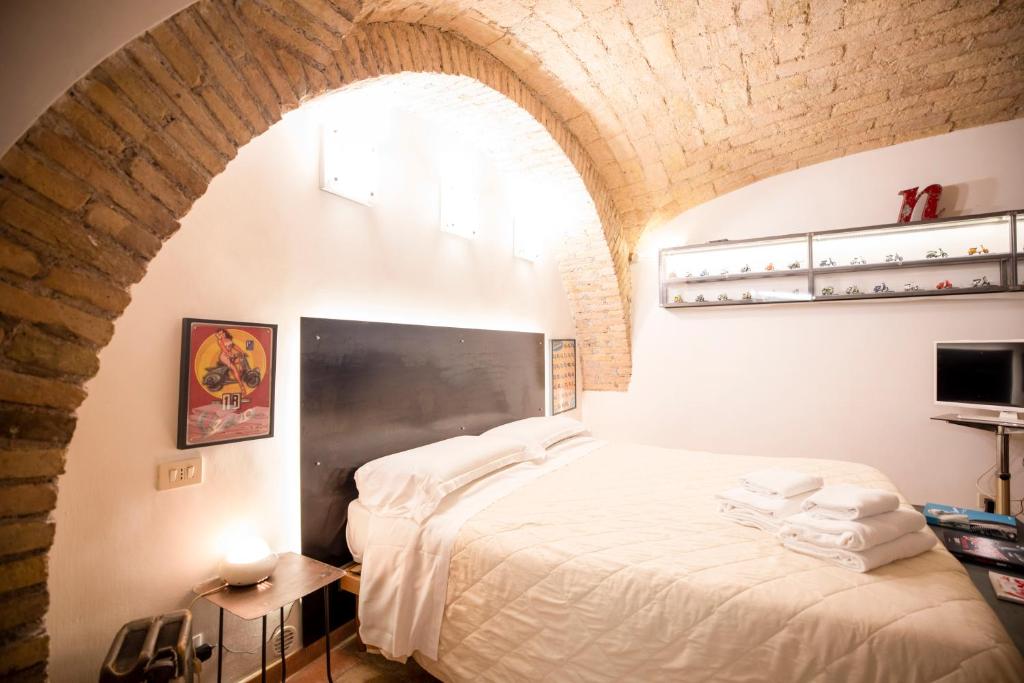 Posteľ alebo postele v izbe v ubytovaní Restart Accommodations Balestra