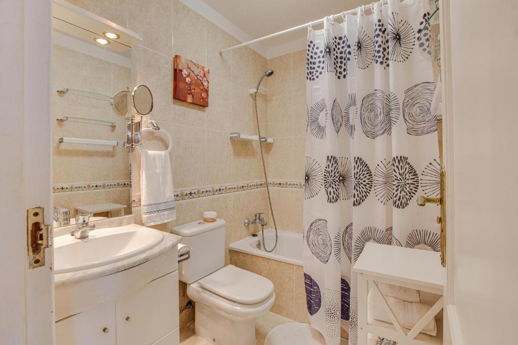Koupelna v ubytování Apartamento Callao Salvaje