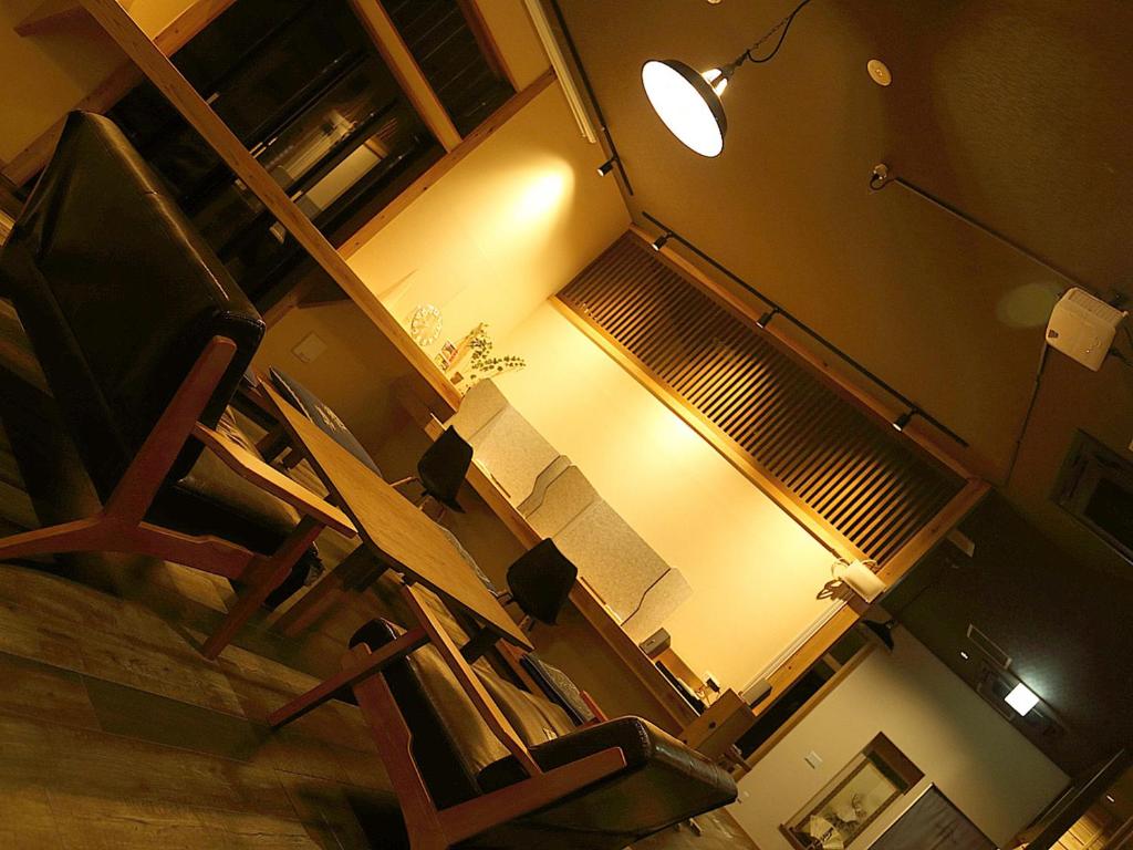 Posezení v ubytování HOSTEL Co-EDO