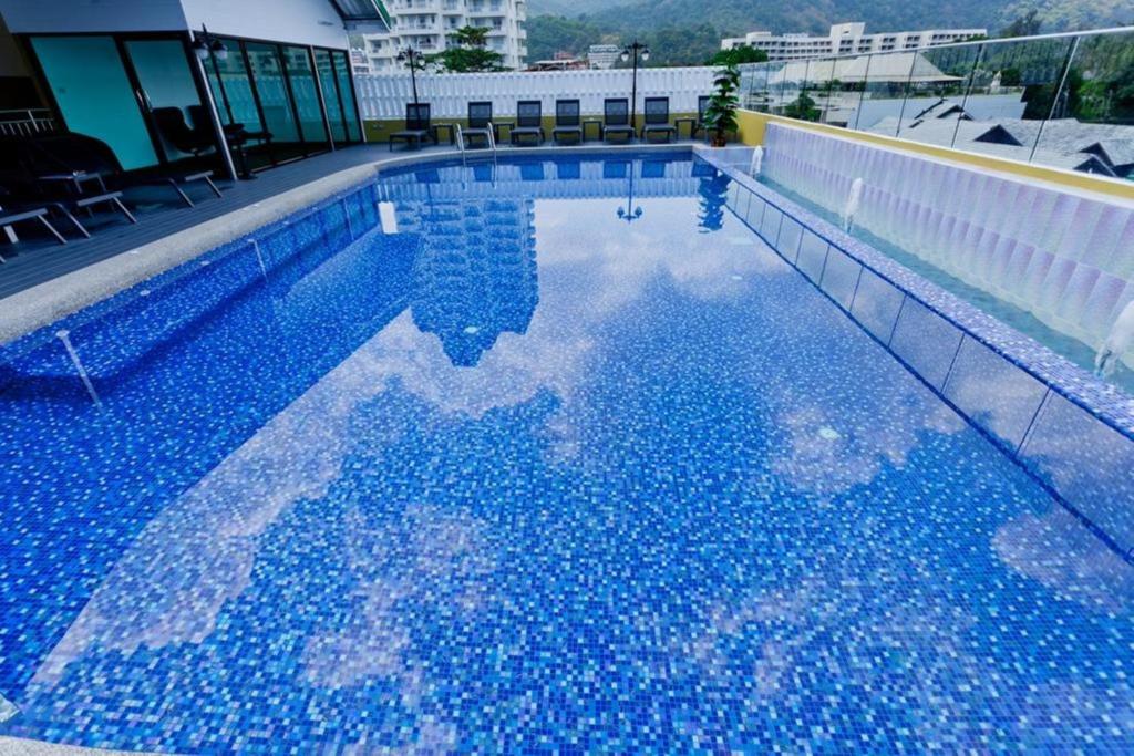 Bazén v ubytování Anda Beachside Hotel nebo v jeho okolí