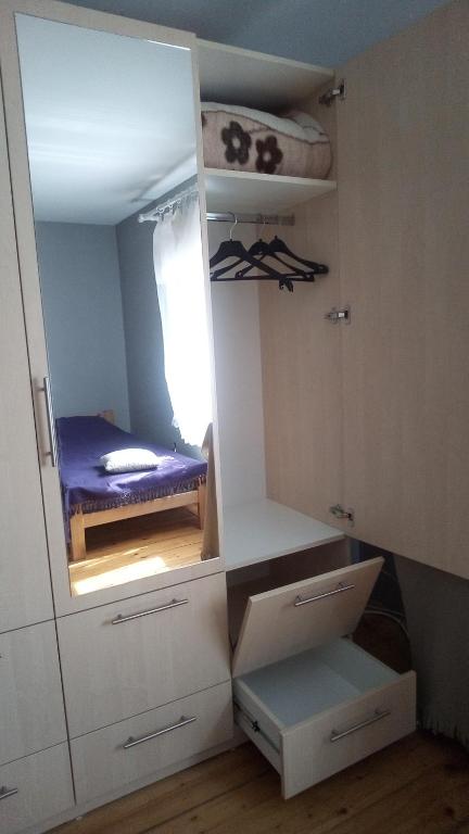 Postel nebo postele na pokoji v ubytování Soba Lavanda