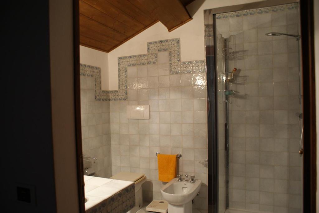 Kúpeľňa v ubytovaní B&B Salvarosa