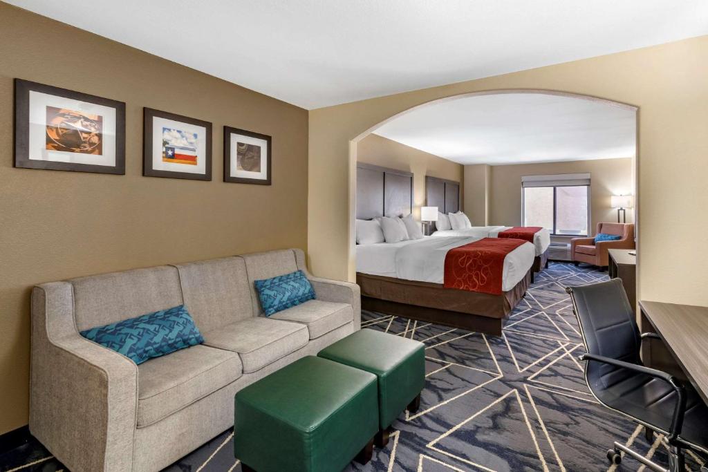 Posezení v ubytování Comfort Inn & Suites