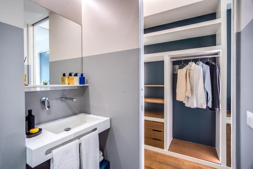 Kúpeľňa v ubytovaní Victor Boutique Hotel