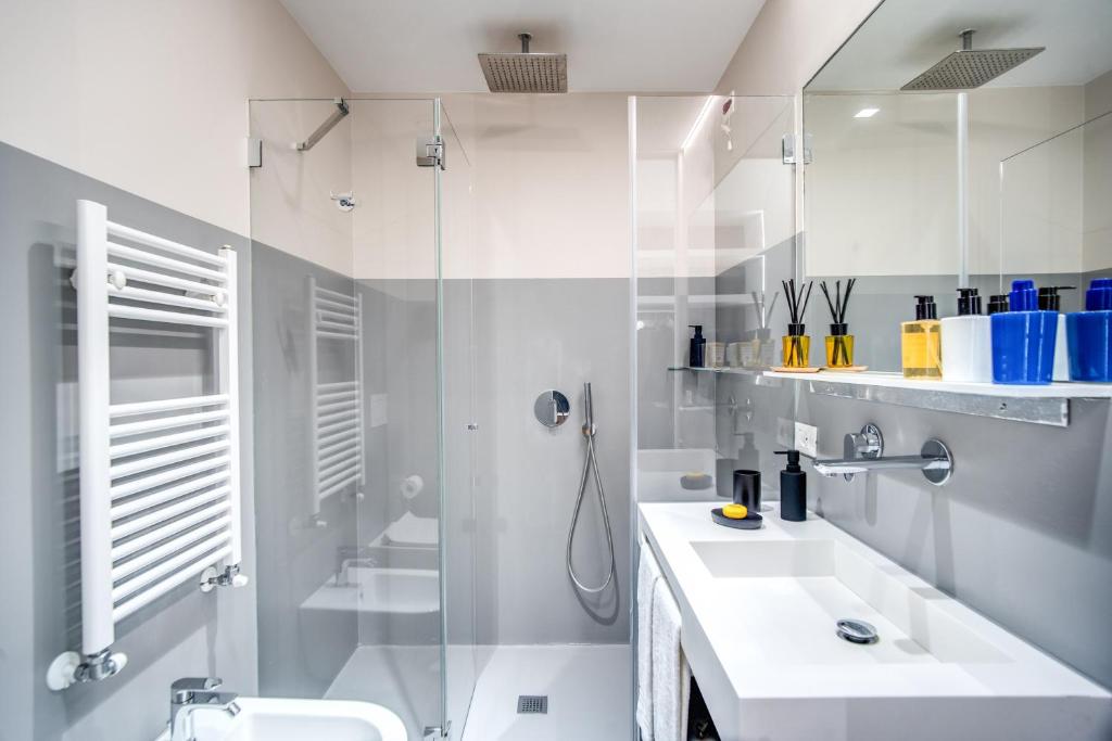 Kúpeľňa v ubytovaní Victor Boutique Hotel