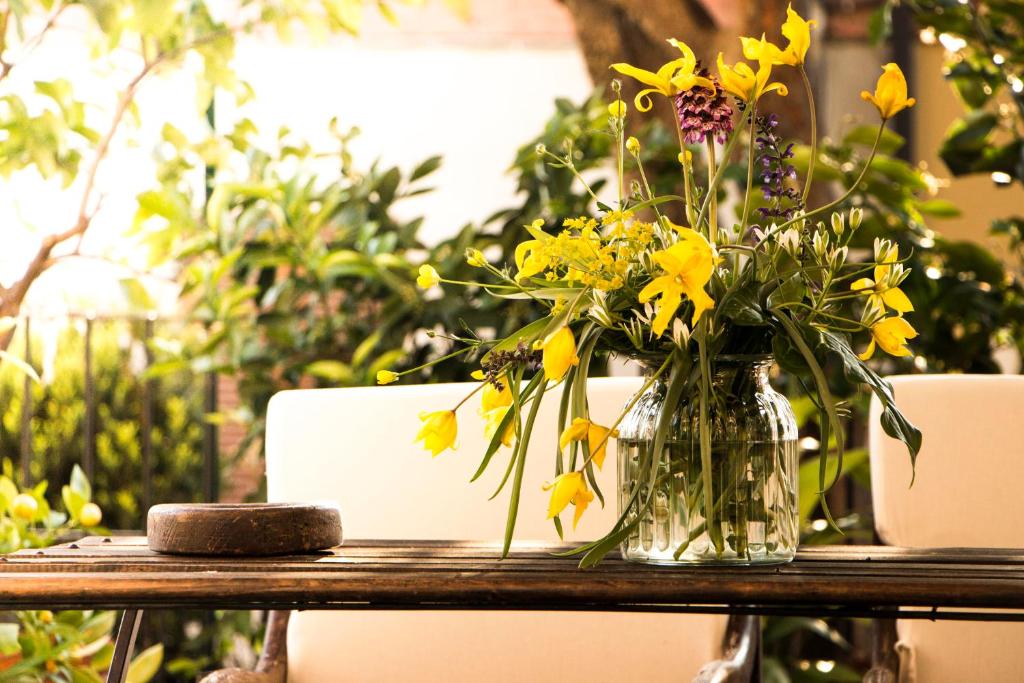 Zahrada ubytování L'Aromatario