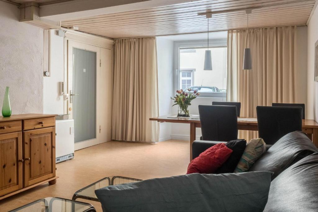 Posezení v ubytování Ferienwohnung Angelika