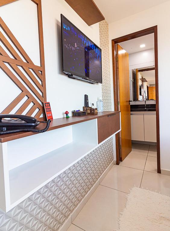  Flat com lazer e vista para o mar em Joao Pessoa