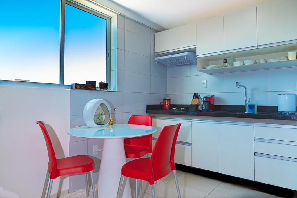  Flat com lazer e vista para o mar em Joao Pessoa