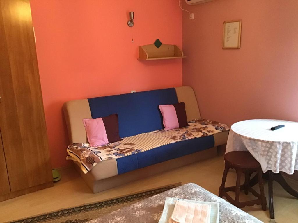 Prostor za sedenje u objektu Vila Verona Sobe