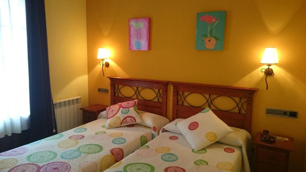Postel nebo postele na pokoji v ubytování Hotel Virginia R.H.