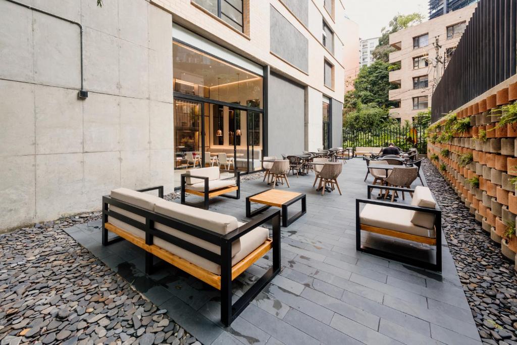 Posezení v ubytování Lettera Hotel