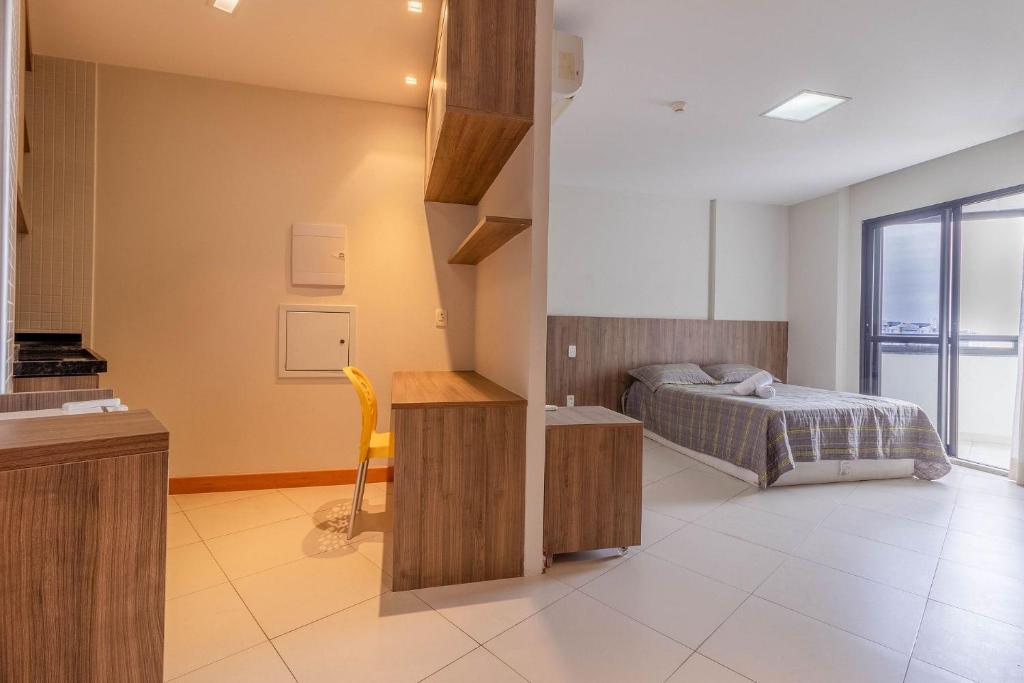  CA01 Flat Mercure Boulevard Side a 500m Salvador Shopping