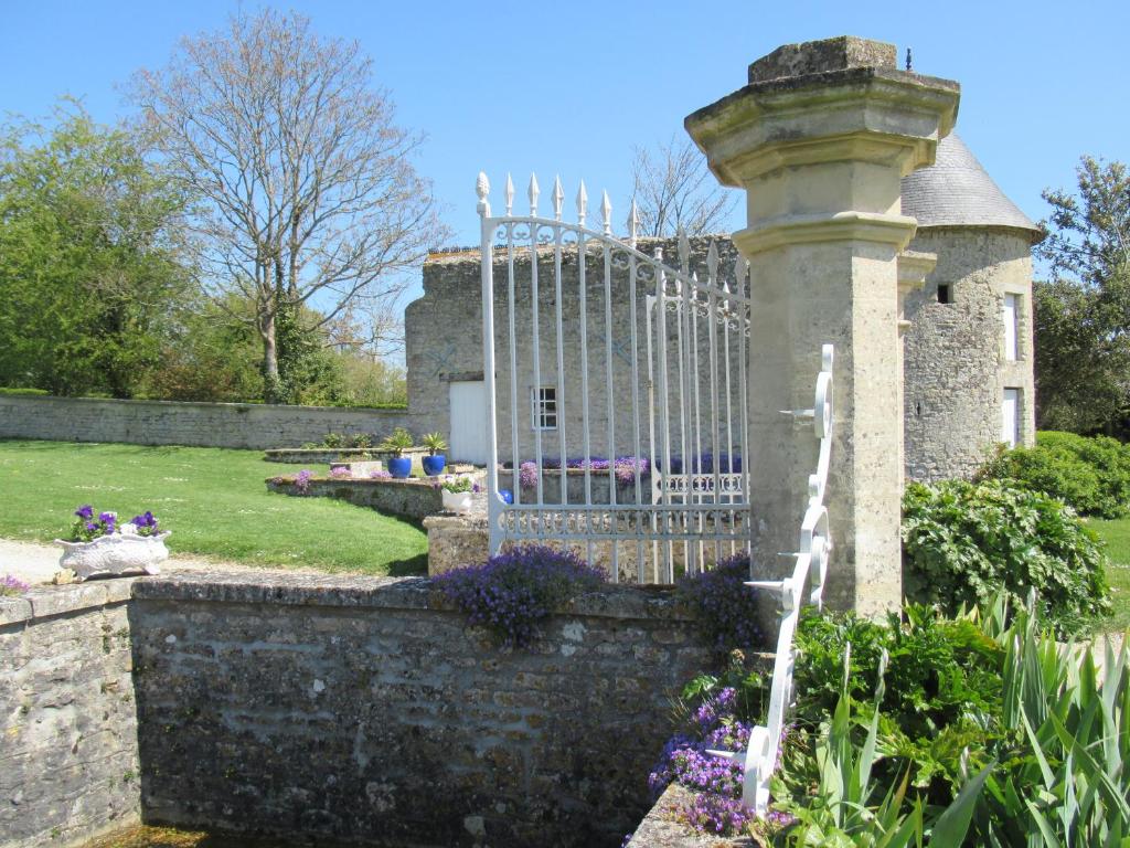 Zahrada ubytování Manoir de Conjon