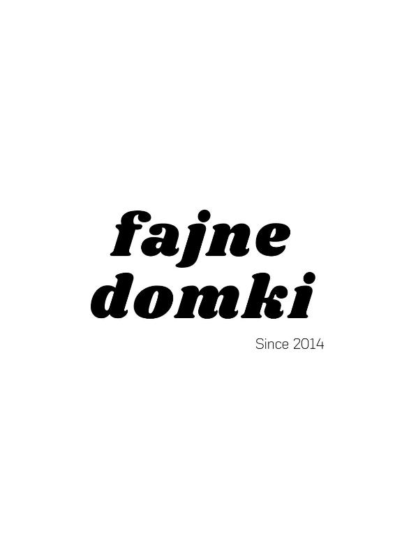 Certifikát, hodnocení, plakát nebo jiný dokument vystavený v ubytování Fajne Domki