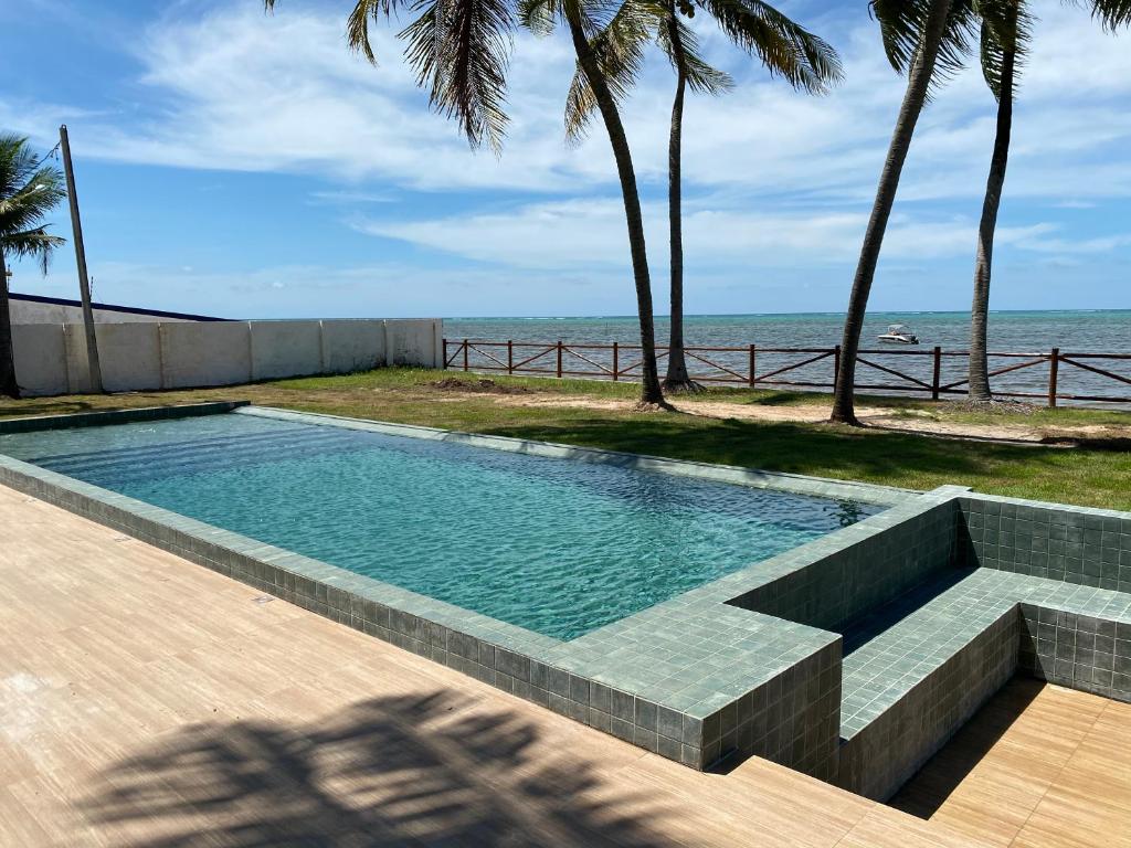  Bela casa de Praia Beira Mar com piscina em Peroba
