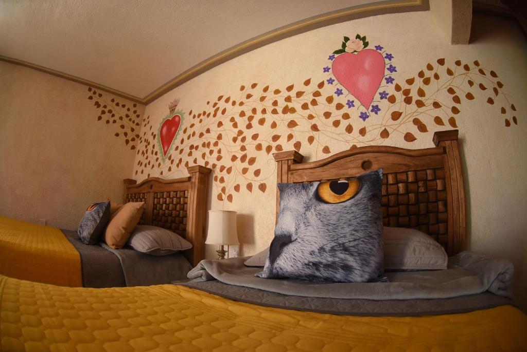 Posezení v ubytování HOTEL CASA LIMON