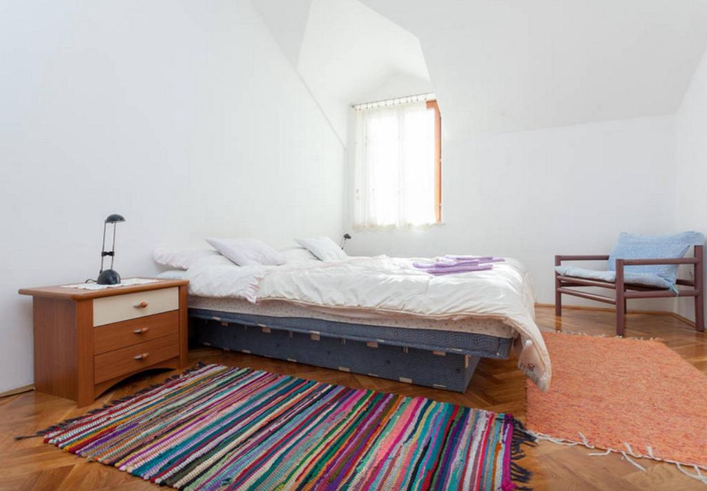 Posteľ alebo postele v izbe v ubytovaní Apartment with amazing view Dubrovnik