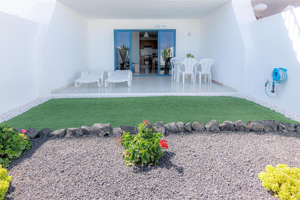 Zahrada ubytování Apartamento Ideal Costa Teguise
