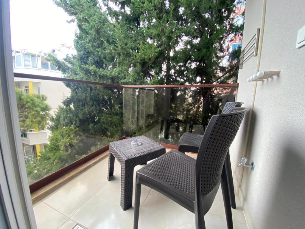 Balkón nebo terasa v ubytování Elanis Suites
