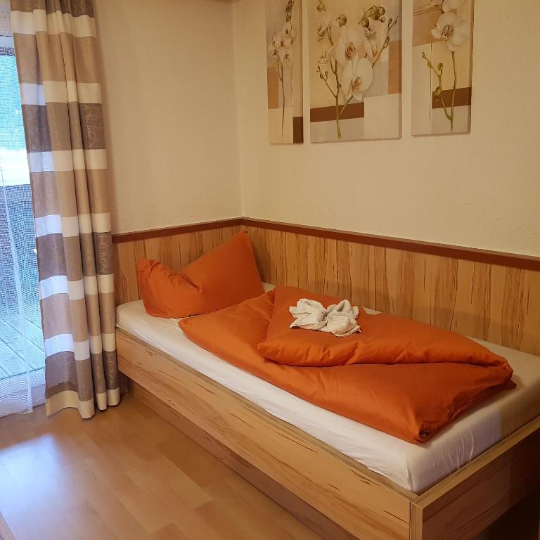 Postel nebo postele na pokoji v ubytování Familienferienhaus Florentine