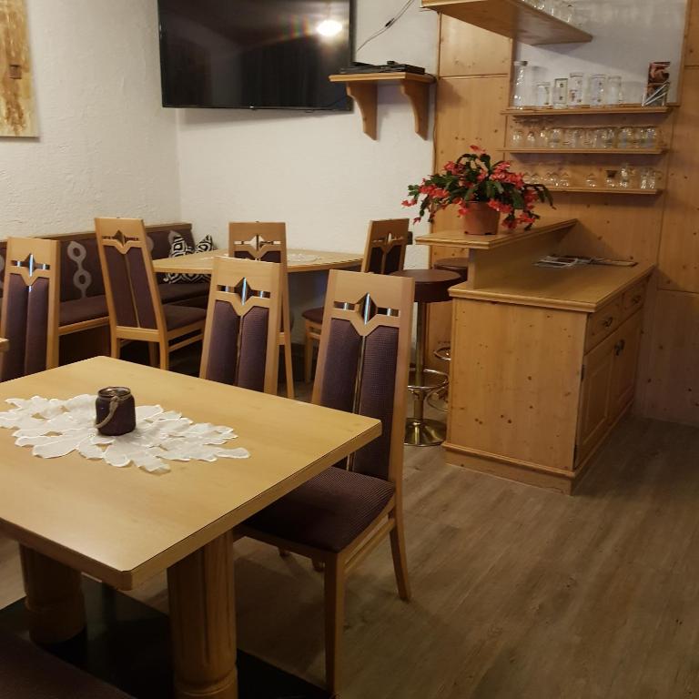 Kuchyň nebo kuchyňský kout v ubytování Familienferienhaus Florentine