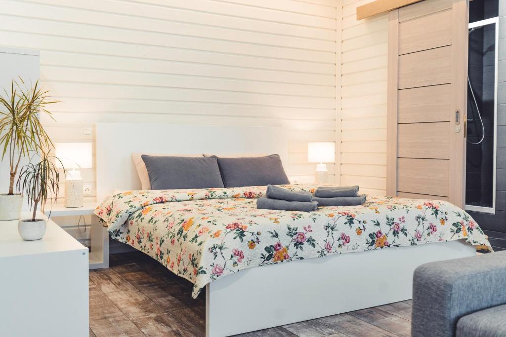 Postel nebo postele na pokoji v ubytování O.K. Hotel