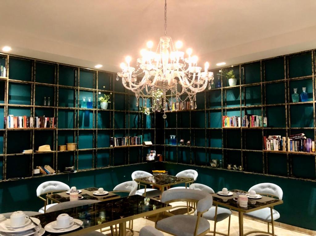 Posezení v ubytování IONIAN SUITES by Bruskos