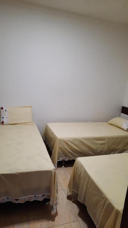 Postel nebo postele na pokoji v ubytování Apartamento mobiliado com varanda no centro de paulo afonso