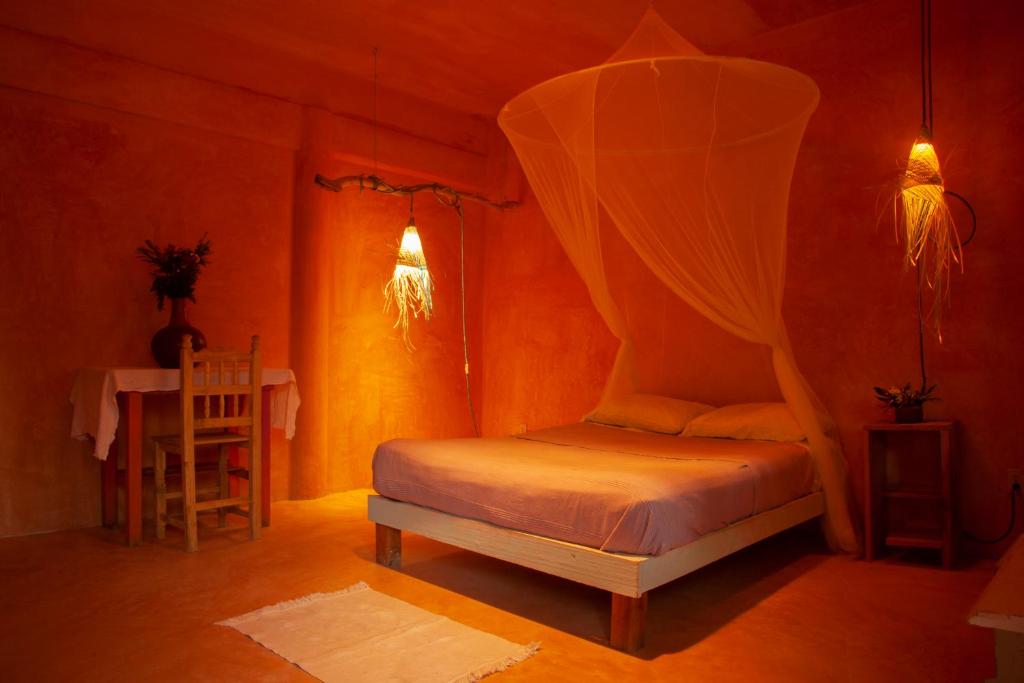 Letto o letti in una camera di M a r e a V i v a - O a x