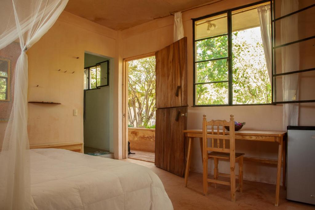 Letto o letti in una camera di M a r e a V i v a - O a x
