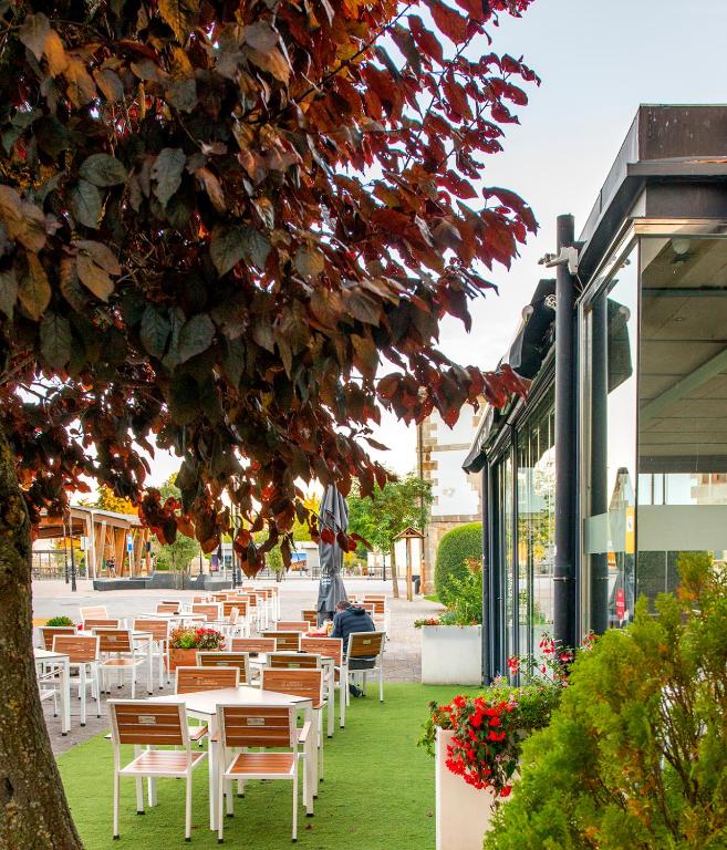 Jardín al aire libre en La Casa del Patrón