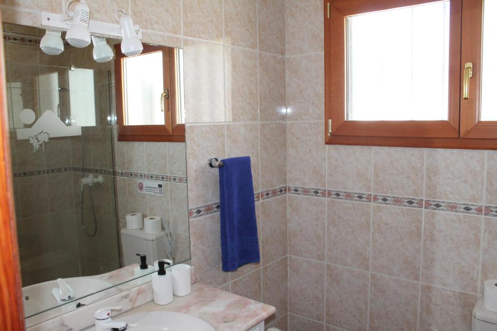 Koupelna v ubytování Villas Vistabella