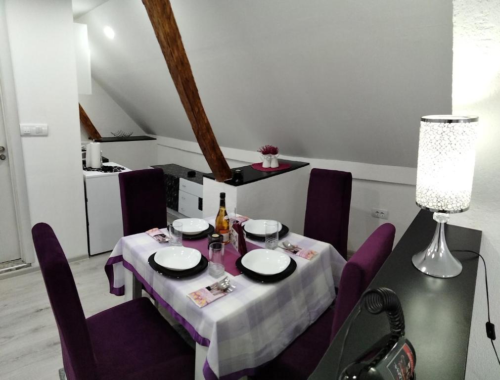 Posezení v ubytování Apartmani Zlatarski DAR