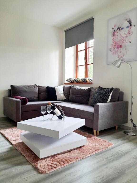Posezení v ubytování Apartmán Špálovka