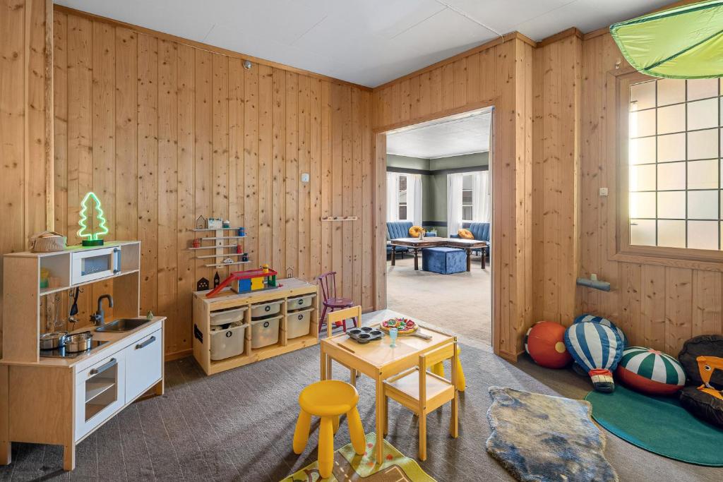 Kuchyň nebo kuchyňský kout v ubytování Hardanger Guesthouse