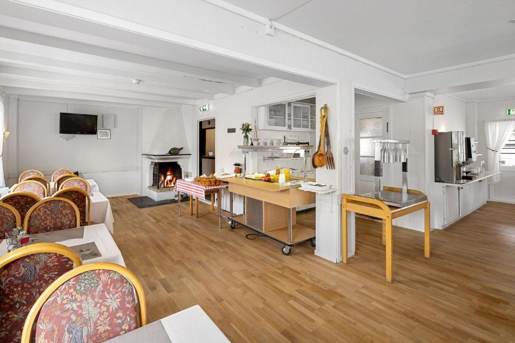 Kuchyň nebo kuchyňský kout v ubytování Hardanger Guesthouse