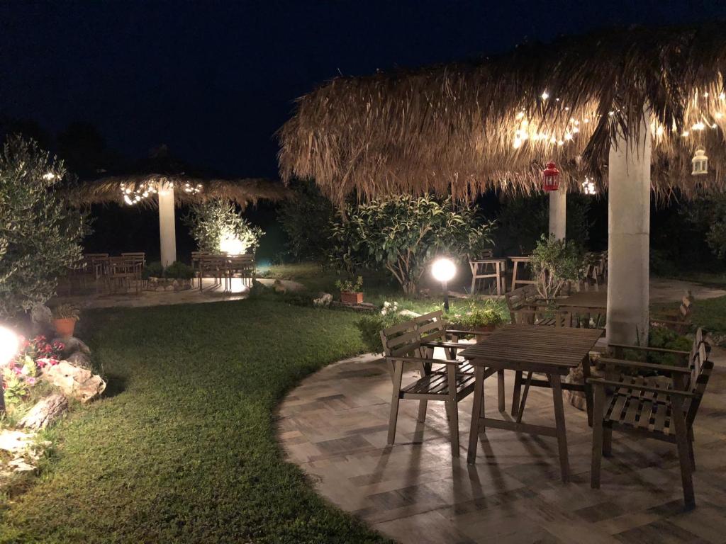 Zahrada ubytování B&B Le Cicale