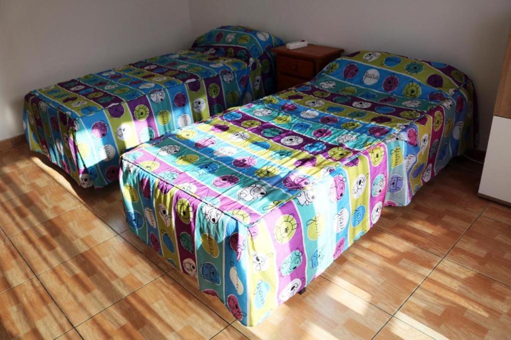 Postel nebo postele na pokoji v ubytování La Cenia