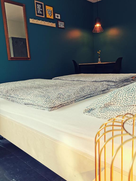 Postel nebo postele na pokoji v ubytování Backpackers Luzern