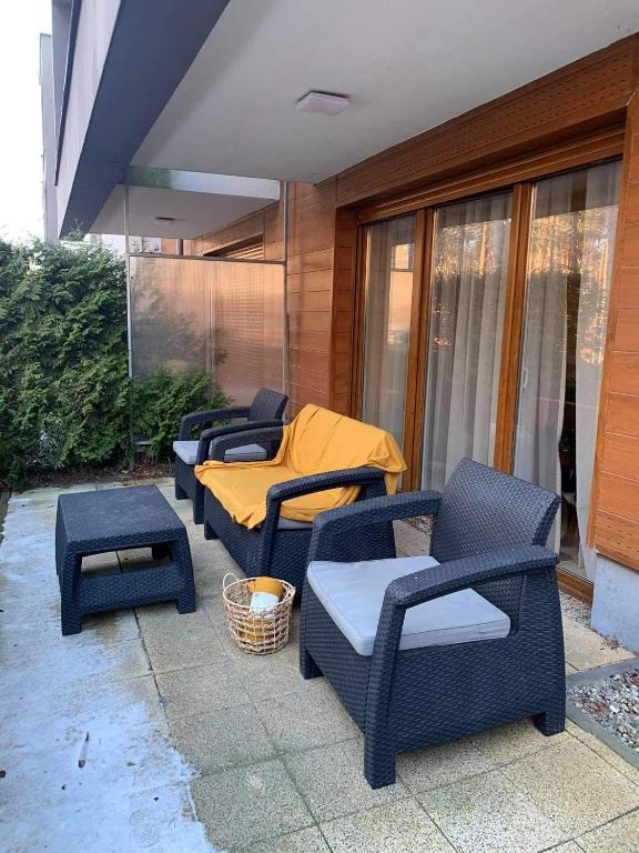 Posedenie v ubytovaní Apartament Morski