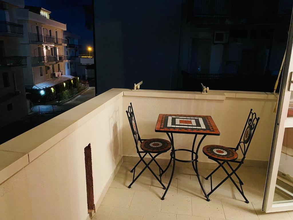Balkon lub taras w obiekcie B e B Le Terrazze sul mare