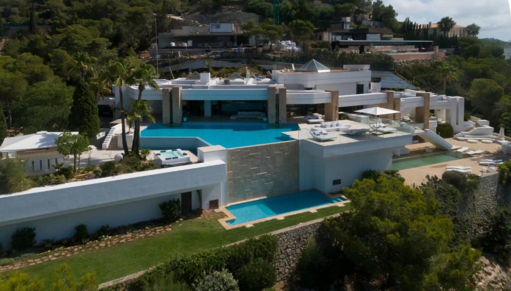 an aerial view of a house at Mirage Ibiza in Ibiza Town