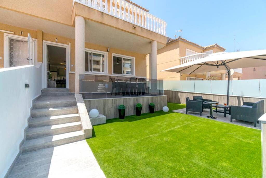 Balkón alebo terasa v ubytovaní Villa-Capricho Playa - Zeus
